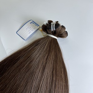 Extensiones de cabello humano virgen Remy 100%, extensiones de cabello vietnamita crudo con paquete de cabello dibujado doble de todos los colores - Product Image 2