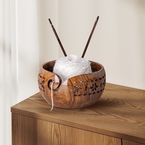 Wooden Yarn <b>Bowls</b> High Quality - Product Image 3