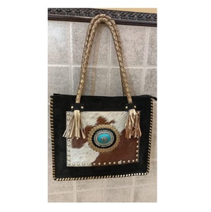 Bolso de Mensajero para Mujer, Estilo Bohemio Indio, Diseño de Alta Capacidad, Hecho a Mano, con Cuentas, para la Noche o Compras, con Diseño Geométrico - Product Image 2