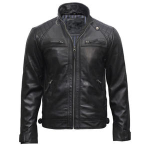 2026 Latest Fashion <b>Men's</b> Stand Collar Leather <b>Jacket</b> Simple Casual Design High Street Autumn <b>jacket</b> <b>for</b> <b>men</b> DDP Shipping - Product Image 1