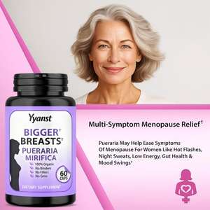 OEM/ODM Capsules d'augmentation mammaire 100% biologiques pour adultes - Marque privée Soutient la santé des femmes Éclaircissement de la peau Énergie - Product Image 4