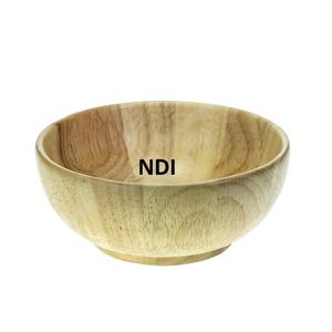 Solid <b>Wooden</b> Noodles Server <b>Bowls</b> Dinner Rounded Dry <b>Fruit</b> Storage <b>Bowl</b> Kitchen Decoration Home & Hotel Tableware <b>Wooden</b> <b>Bowl</b> - Product Image 1