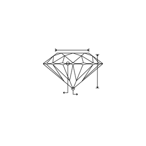 Igi เกรดดีเยี่ยมตัดสีขาว1.12กะรัต F สี VS1ความชัดเจนเพชรที่ปลูกในห้องปฏิบัติการหลวมแหวนหมั้นแหวนสร้อยคอต่างหู - Product Image 3