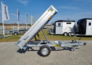 Semi-remorque benne basculante électrique 3 essieux en aluminium/alliage, neuve ou d'occasion, modèle PW0, capacité de charge 25001-30000 kg, 3500 PT, origine efficace - Product Image 2