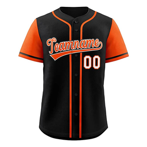 Camiseta de béisbol cosida con número de nombre personalizado para hombre, ropa deportiva barata con características transpirables - Product Image 2