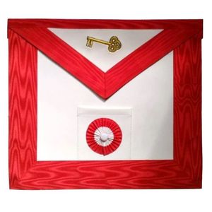 7th Degree Scottish Rite Leather Masonic Apron Elegant AASR Fabric <b>Foundation</b> Accessory for Embroidery Crafts Needlework - Product Image 1