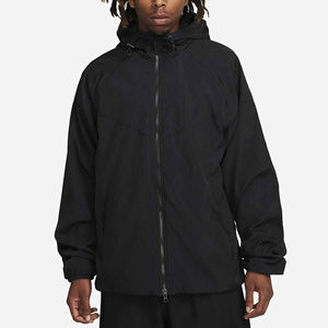 Prix bas Hommes Coupe-vent Veste D'entraînement Léger Décontracté Extérieur Imperméable Toutes Saisons Personnalisé Polyester Veste À Capuche - Product Image 1
