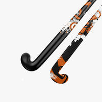 Nouvelle Crosse de Hockey sur Gazon Multifonctionnelle avec Ruban de Poignée en Bois Équipement de Hockey sur Glace Haute Qualité Logo Personnalisé