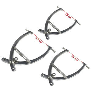 Large Adjustable Manual Steel Neurosurgery Surgical Instruments Medici Crutchfield Skull Cervical Traction <b>Tongs</b> Basis Surgical - Product Image 4