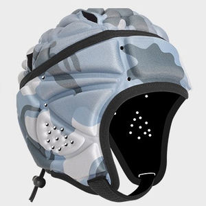 New POWER HINT 2025 Professional DUAL SPORT Football Goalkeeper Rugby <b>Helmet</b> Soft Shell Flexible Adult Custom Size High Quality - Product Image 6