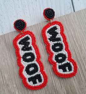 Boucles d'oreilles brodées en fil de soie faites à la main bijoux de mode pour femmes - Product Image 6