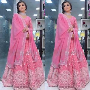 Nuevo diseñador Heavy Georgette & Sequence Work Lehenga Choli para mujeres Indian Traditional Lehenga Choli Wedding Partywear - Product Image 1