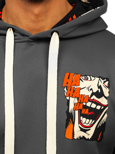 Sudaderas con Capucha Unisex con Logotipo Personalizado, Transpirables, Mezcla de Algodón, 100% Poliéster, Sudaderas con Capucha Estampadas para Hombre de Invierno - Product Image 6