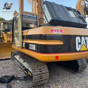 Excavatrice sur chenilles d'occasion CAT320BL, 20 tonnes, godet de 1 m³, marque japonaise d'origine, excavatrice de construction de taille moyenne, faible nombre d'heures, certifiée CE - Product Image 3
