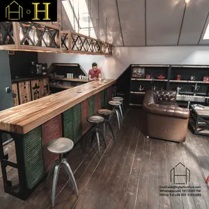 Meubles de restaurant, café, design d'intérieur et mobilier d'exposition, comptoir de café