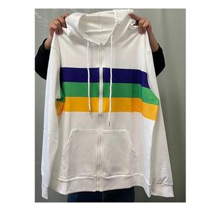 2024 ขายส่ง 2024 ใหม่มาถึงผู้ใหญ่ Mardi Gras วันเสื้อแขนสั้นและกางเกงชุด 2 ชิ้นชุดสีเขียวสีเหลืองและสีม่วงเครื่องแต่งกาย - Product Image 5