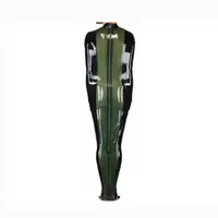 Latex-Fetisch-Catsuit aus Gummi mit Reißverschluss, Ganzkörperanzug Schwarz für Damen und Herren, Unisex, Maßanfertigung, OEM, ODM, Bester Preis