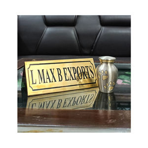 Gran oferta, urnas de cremación de colores de recuerdo de aluminio de estilo americano con acabado personalizado, los suministros funerarios genuinos más vendidos - Product Image 1