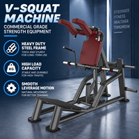 Appareil de musculation pour les jambes BN Plate Loaded, idéal pour les studios de fitness, les salles de sport, les centres de santé, machine à squats V.
