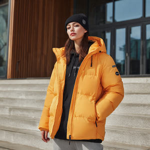 Abrigo Largo Acolchado con Cremallera para Mujer, Ropa de Calle de Invierno, Resistente al Viento y Ecológico - Product Image 6