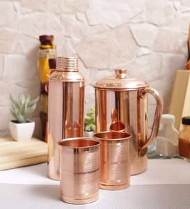 Pichet à café en cuivre plaqué vente en gros, Pot à café en verre, vente chaude, pichet à café imprimé et produit Offre Spéciale - Product Image 6