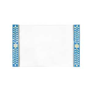 Plateau en acrylique fait à la main Opulent Fusion avec incrustation de nacre Plateau de service de luxe Ramadan, cadeaux de l'Aïd et décoration de la maison moderne - Product Image 1