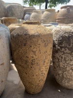 Pot de jardin en céramique émaillée vintage du Vietnam, résistant au gel, pots et jardinières en poterie avec style