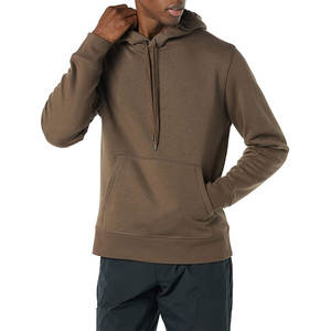 Sweat-shirts à capuche épais en coton de haute qualité pour hommes, en molleton français lourd, à épaules tombantes, personnalisés - Product Image 3