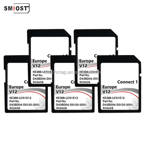 Pour SMIOST 16GB CID <span class=keywords><strong>SD</strong></span> <span class=keywords><strong>Carte</strong></span> commémorative Version GPS Compatible Navigation Cartes de voiture Mise à jour pour <span class=keywords><strong>Nissan</strong></span> C1V12 <span class=keywords><strong>Qashqai</strong></span> Juke Europe Plas - Product Image 1