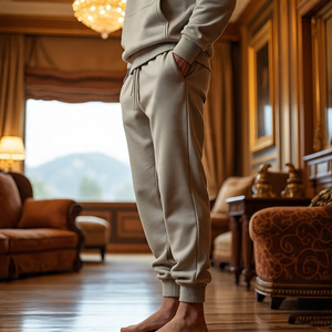 Surdimensionné Sportswear Pantalons de survêtement Hommes Respirant Lourd Streetwear Slim Fit Pantalon Pyjama Hommes Pantalons de survêtement - Product Image 2