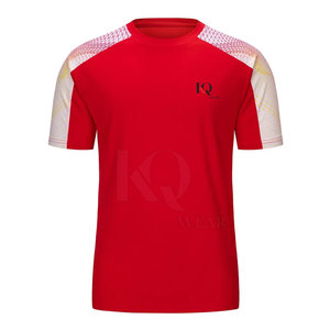 Camiseta de Sublimación con Diseño Personalizado, Tejido Transpirable, Manga Corta, 100% Poliéster, Secado Rápido, Ligera, para Hombre Adulto, Equipo Deportivo - Product Image 1