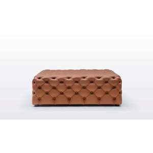 Contemporary Charme Ottoman with Tufted Design Leather Wood Material for Bedroom Living Room Outdoor Hotel Use Includes <b>Storage</b> - Product Image 6