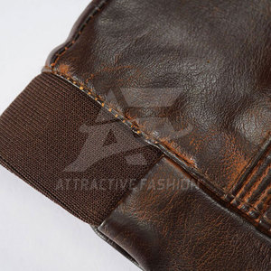 Premium <b>Men</b> <b>Leather</b> <b>Jacket</b> With Elegant Front Finish For Casual Winter <b>Jacket</b> Street Fashion - Product Image 3