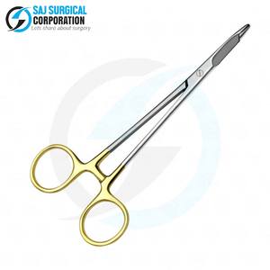 เครื่องมือผ่าตัดเย็บแผลสเตนเลสแบบมืออาชีพที่ใส่เข็มทังสเตนคาร์ไบด์ที่ผ่านการฆ่าเชื้อรุ่น TC - Product Image 2