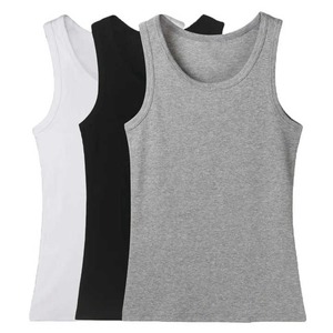 2025 nouveau débardeur de gymnastique surdimensionné 100% coton sur mesure pour hommes grande taille Stringer avec impression personnalisée et Logo pour la course - Product Image 2
