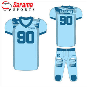 Uniformes de fútbol americano Jersey Unisex Tackle Twill Flag Football Jersey con tecnología de sublimación Patrón de números - Product Image 1