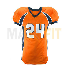 Sublimación personalizada para adultos 2025 Uniformes personalizados de fútbol americano al por mayor por MAXFIT ENTERPRISES - Product Image 5