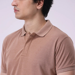 2025 nuevo diseño logotipo personalizado Color sólido transpirable polos para hombres hecho en fábrica de alta calidad hombres polos - Product Image 6