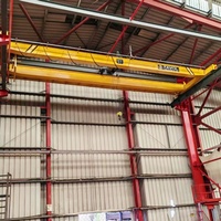 Pont roulant à double poutre pour atelier, capacité de levage de 10 tonnes et 20 tonnes