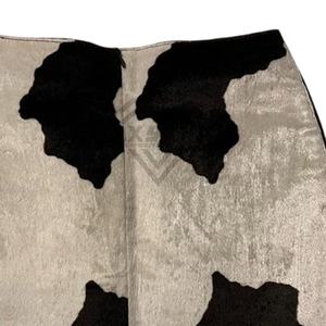 Pantalones cortos de cuero de vaca de uso de verano de diferentes colores de alta calidad para hombre nueva ropa cómoda de cintura elástica pantalones cortos de pelo de vaca - Product Image 2