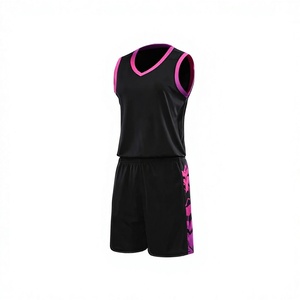 Conjuntos de Ropa de Baloncesto para Hombre, Diseño Personalizado, Antibacterianos, Transpirables, de Secado Rápido, 100% Poliéster, Opciones de Tallas Grandes - Product Image 1