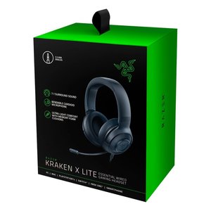 Auriculares para juegos KRAKEN X Lite Negro RZ04 02950100 R381 - Product Image 2
