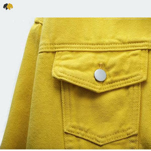 Chaqueta Vaquera para Mujer, Ropa Exterior Informal de Primera Calidad, Diseño de Logotipo Personalizado, Estándar de Exportación de Alta Calidad - Product Image 3