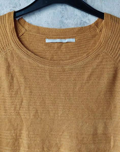 Dernier pull en tricot décontracté à la mode pour femmes col rond rayé à manches longues pull ample hauts cardigan d'hiver à capuche - Product Image 6