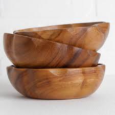 ชามไม้ไผ่ขัดขนาดใหญ่ทันสมัยสำหรับสลัดผักและผลไม้แฮนด์เมดในอินเดีย - Product Image 5