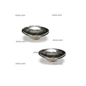 Juego de 2 Tazones Decorativos de Aluminio de la Más Alta Calidad, Tamaño y Forma Personalizados, Tazón para Dulces para Uso en Hoteles y Hogares - Product Image 2