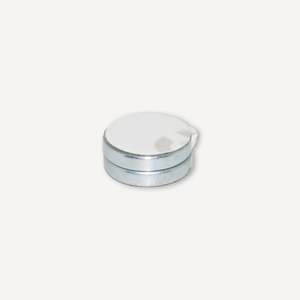 Imanes de disco de neodimio Ø10x2mm autoadhesivos - Product Image 1