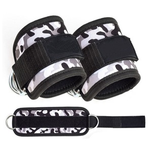 Hot New Neoprene độn bông phòng tập thể dục thiết bị bảo vệ tuyệt vời có thể điều chỉnh đôi D-Ring Dây đeo mắt cá chân giá thấp - Product Image 3