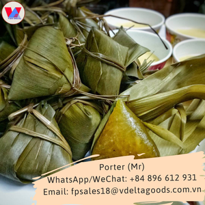เค้กข้าวเหนียวทรงเสี้ยมขนาดเล็กแช่แข็ง,เค้กสตาร์ (Banh U Nhan Dau Xanh) สำหรับวันหยุดจากเวียดนาม - Product Image 3