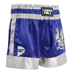 Pantalones Cortos de Boxeo Tailandés EAGLE con Diseño Personalizado, Ropa Deportiva Elástica para Muay Thai, Taekwondo, Entrenamiento de MMA, Técnica de Sublimación - Product Image 2
